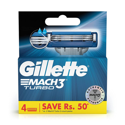 Gillette Shaving Blade Mach3 Turbo